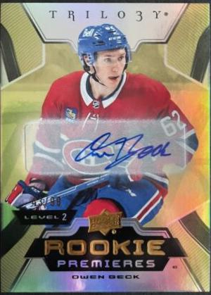 Owen Beck [Gold Autograph] #151
