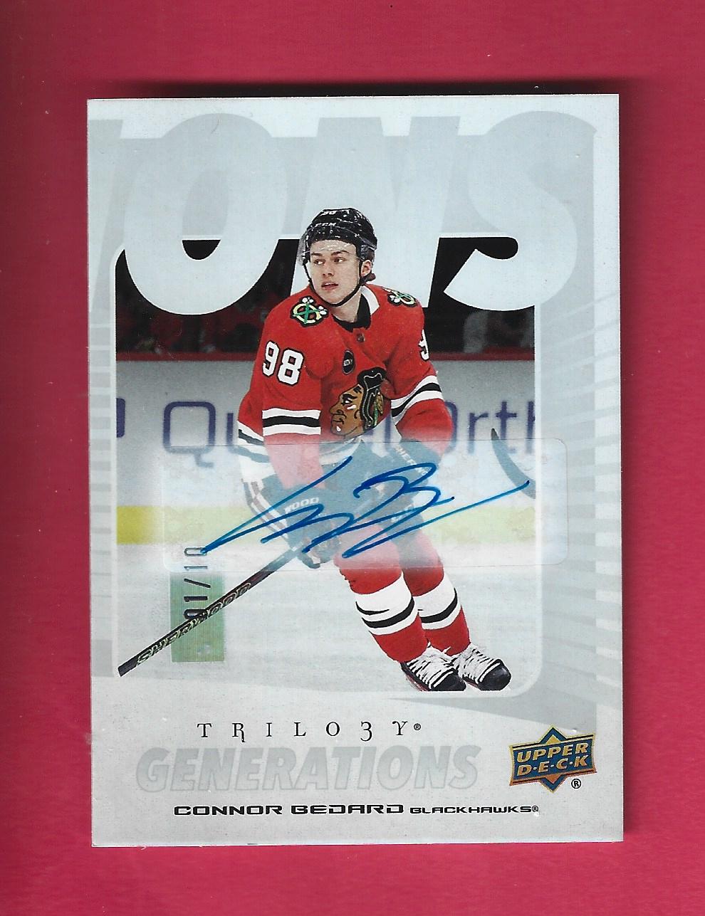 Connor Bedard [Gold Autograph] #TG-20C