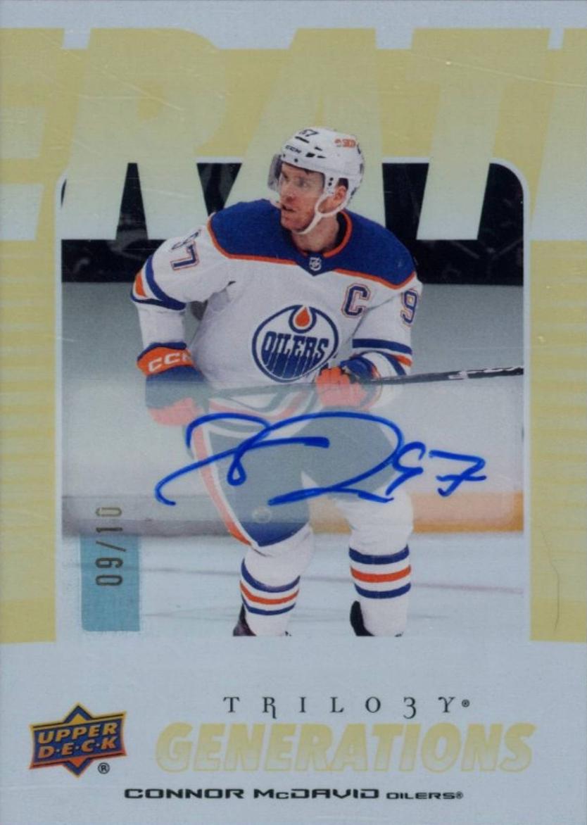 Connor McDavid [Gold Autograph] #TG-20B