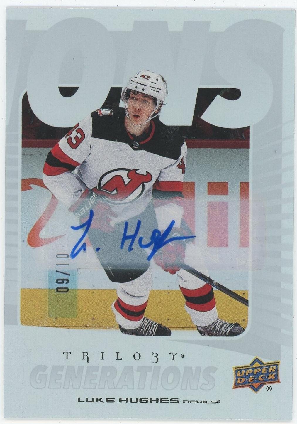Luke Hughes [Autograph] #TG-4C