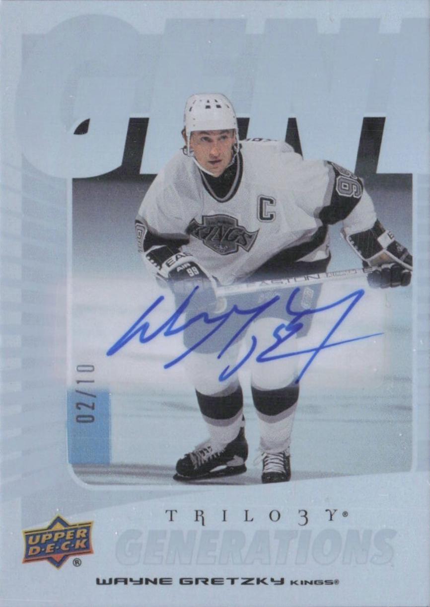 Wayne Gretzky [Gold Autograph] #TG-16A