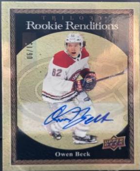 Owen Beck [Gold Autograph] #RR-1