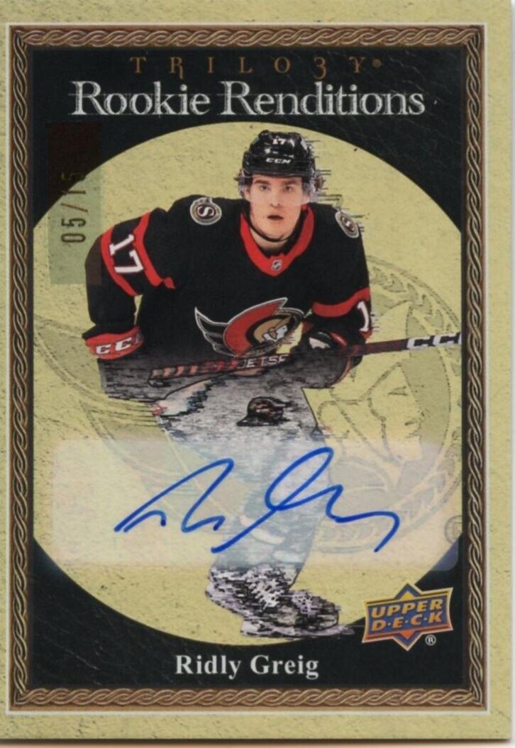 Ridly Greig [Gold Autograph] #RR-36