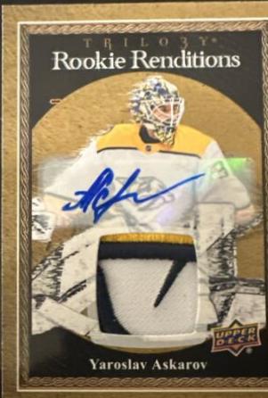 Yaroslav Askarov [Patch Autograph] #RR-4