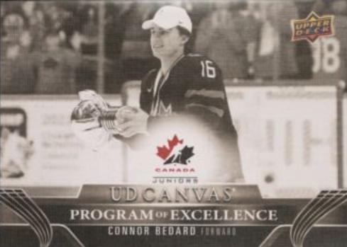 Connor Bedard [Black White] #C258
