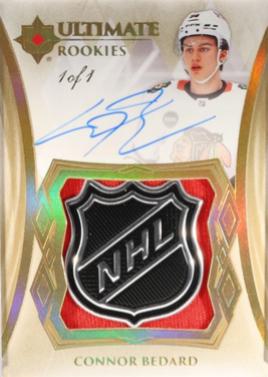 Connor Bedard [Shield Ultimate Rookies Autograph] #101
