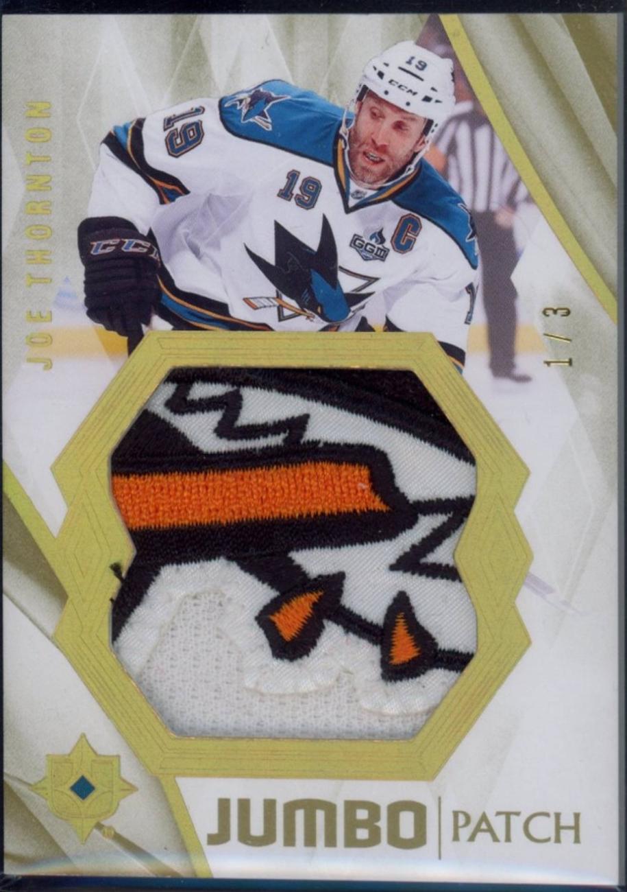 Joe Thornton [Jumbo Patch] #92