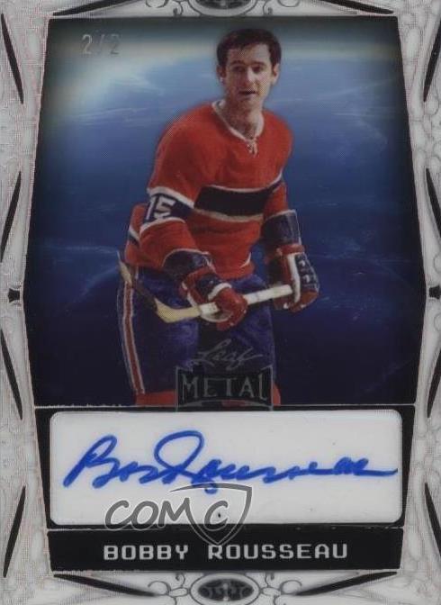 Bobby Rousseau [Silver PETG Acetate] #BA-BR1