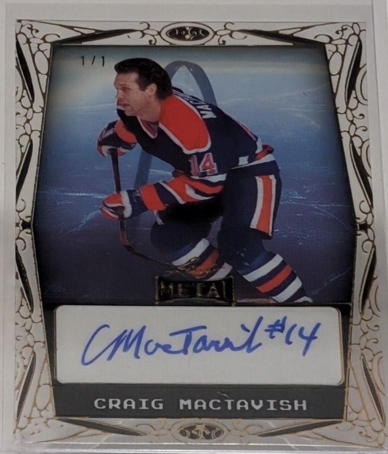 Craig MacTavish [Gold PETG Acetate] #BA-CMT