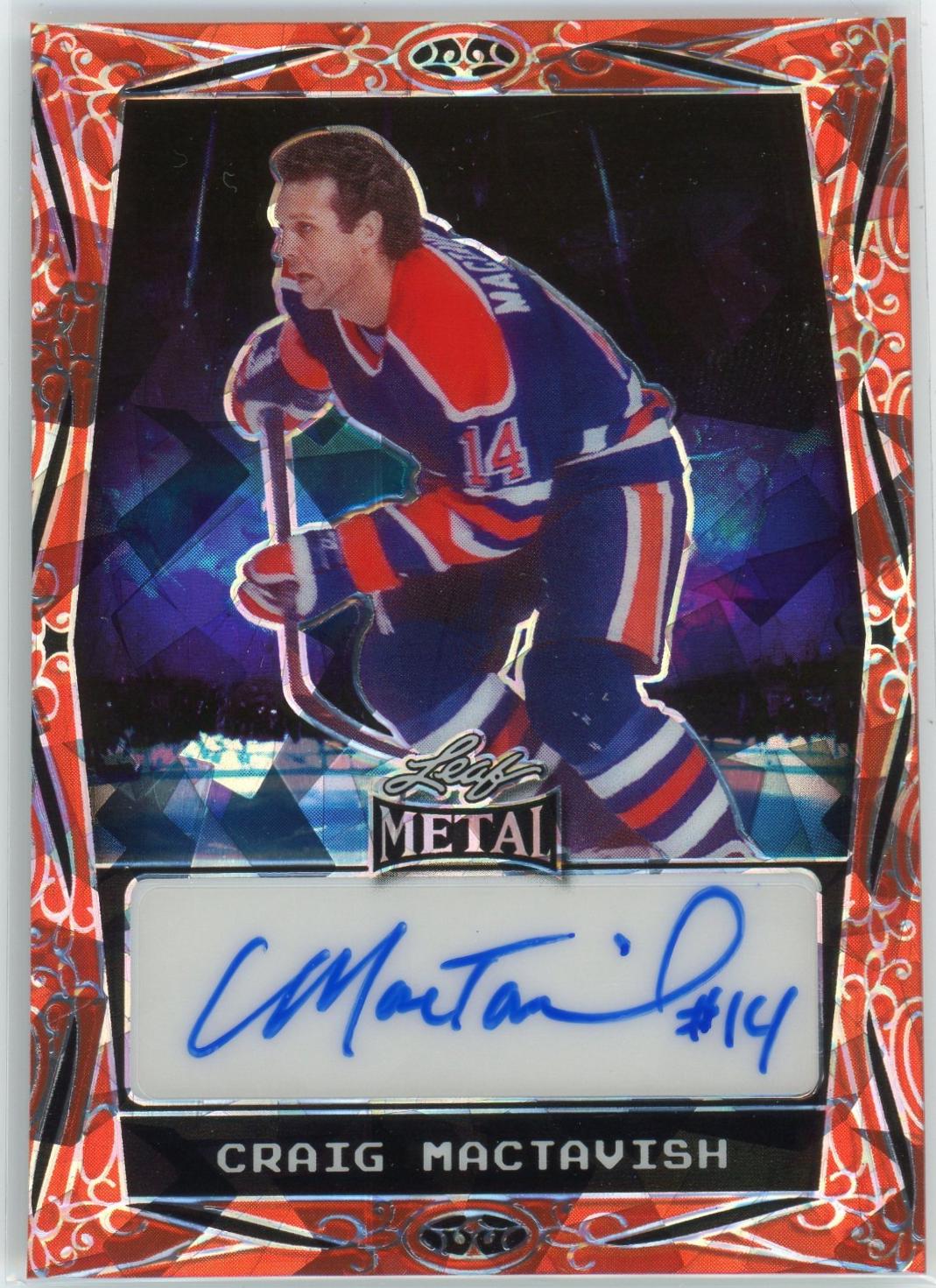 Craig MacTavish [Red Crystal] #BA-CMT