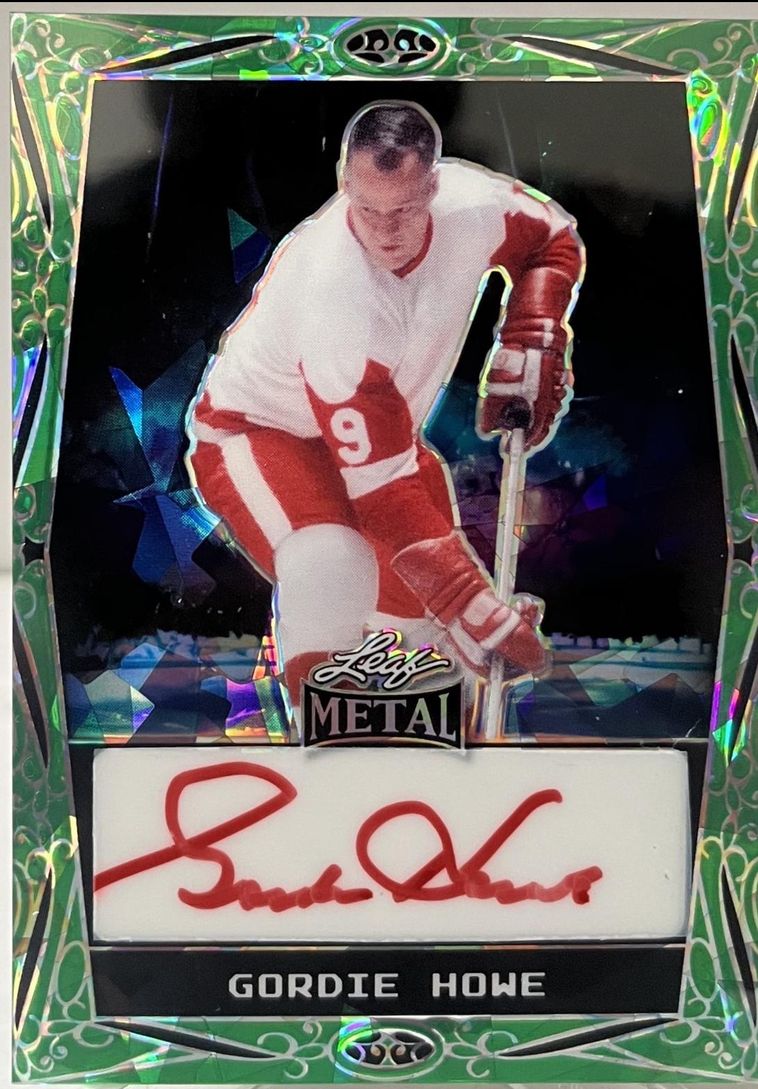 Gordie Howe [Green Crystal] #BA-GH1