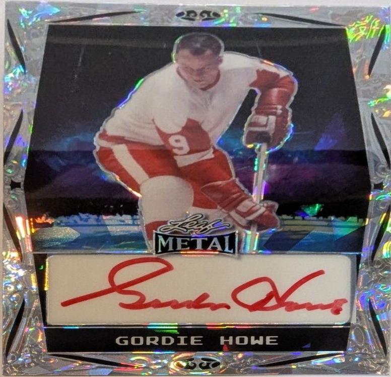 Gordie Howe [Silver Crystal] #BA-GH1