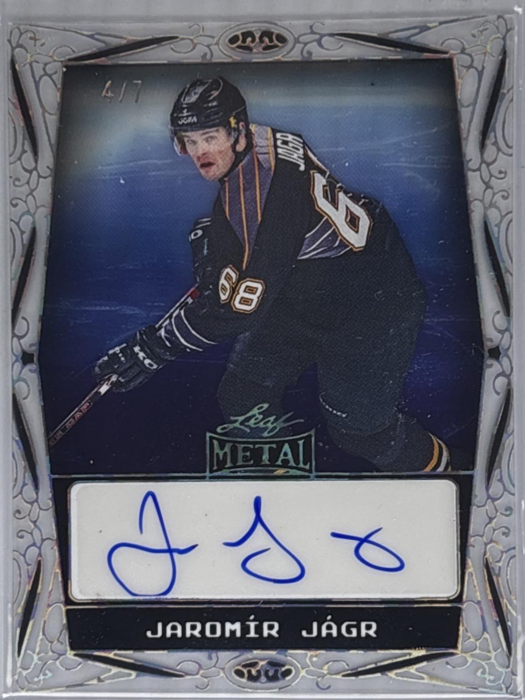 Jaromir Jagr [Crystal PETG Acetate] #BA-JJ1