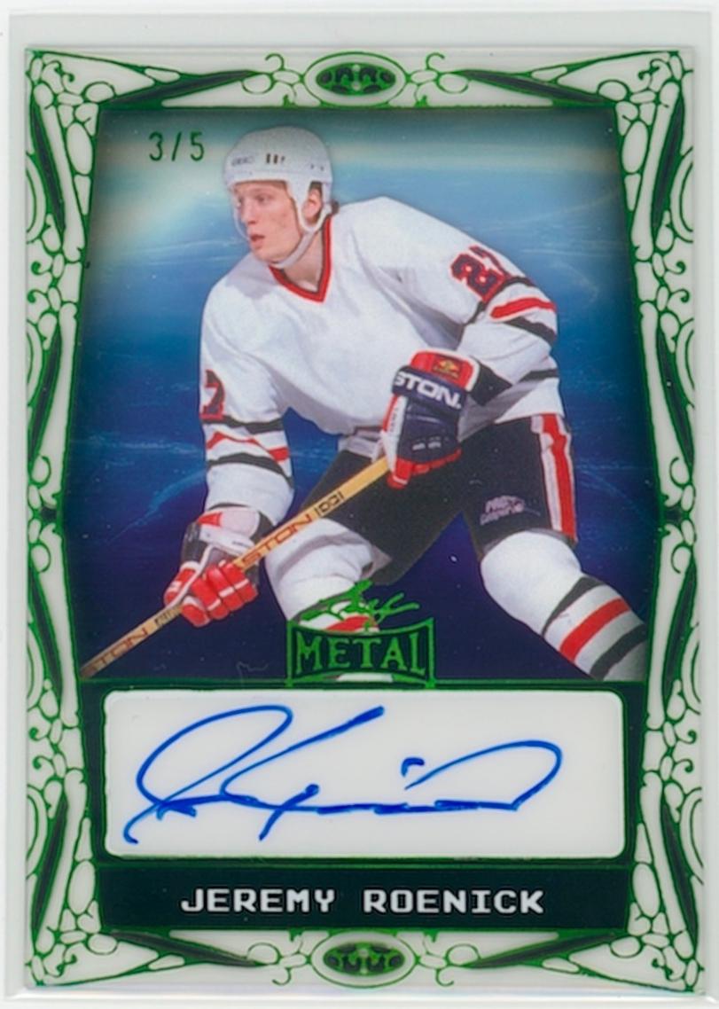 Jeremy Roenick [Green PETG Acetate] #BA-JR2