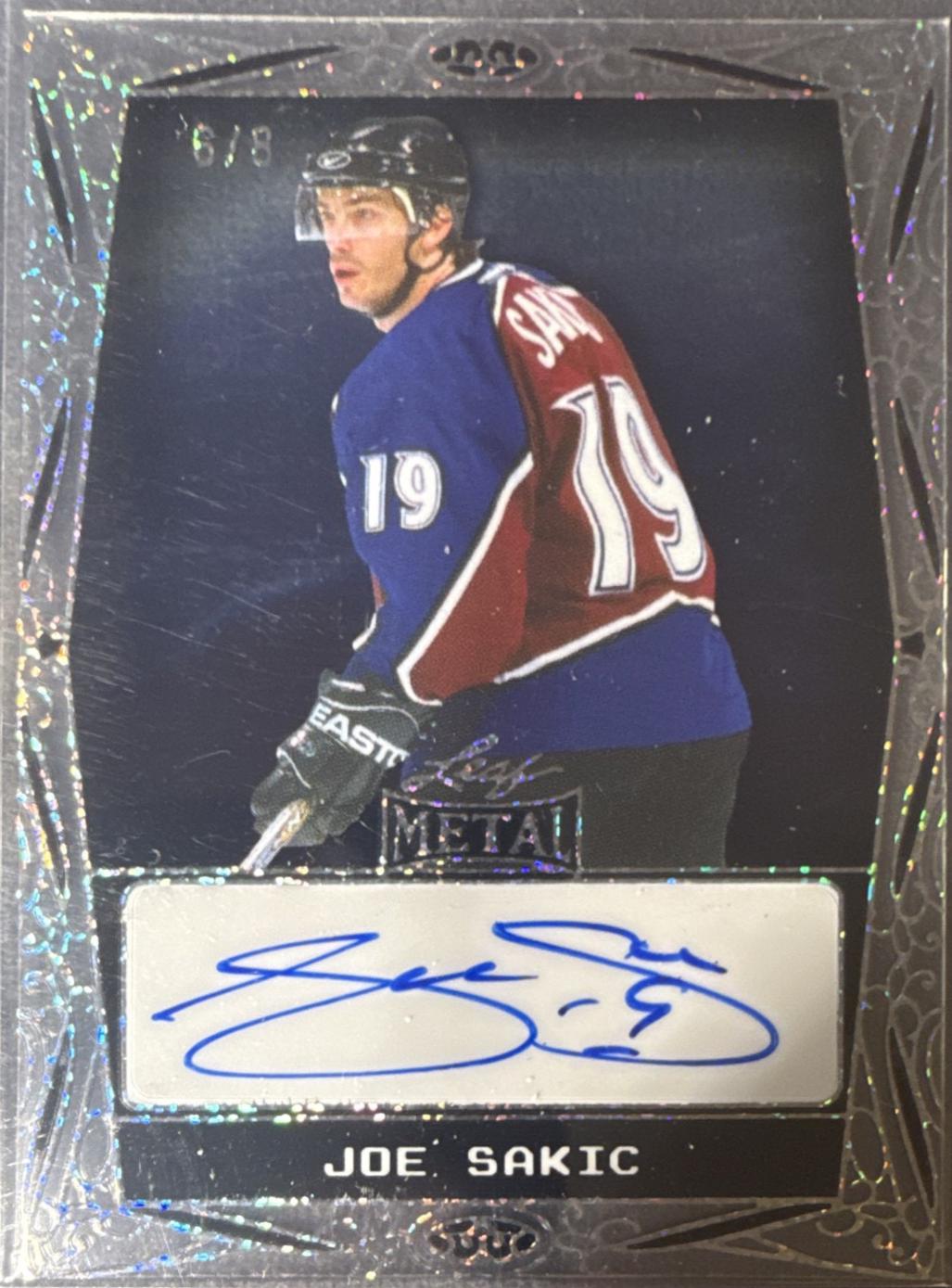 Joe Sakic [Dots PETG Acetate] #BA-JS1