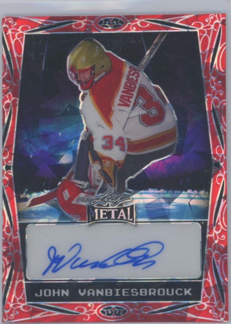 John Vanbiesbrouck [Red Crystal] #BA-JV1