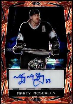 Marty McSorley [Orange Crystal] #BA-MMS