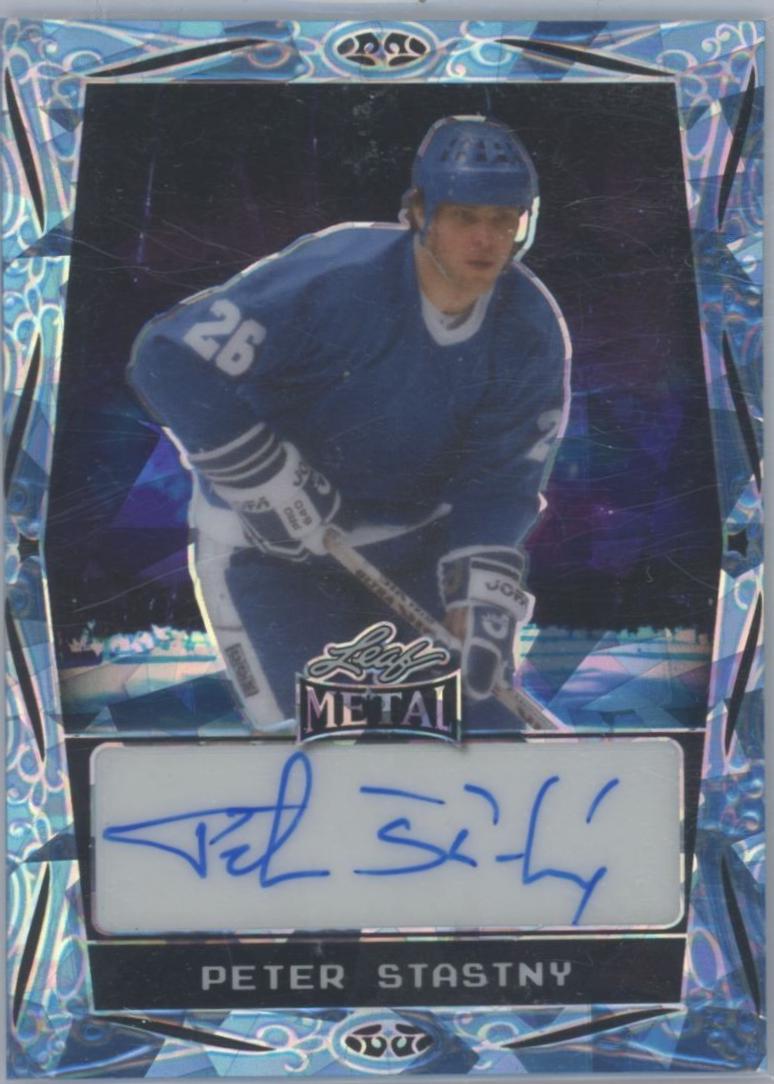 Peter Stastny [Light Blue Crystal] #BA-PS1