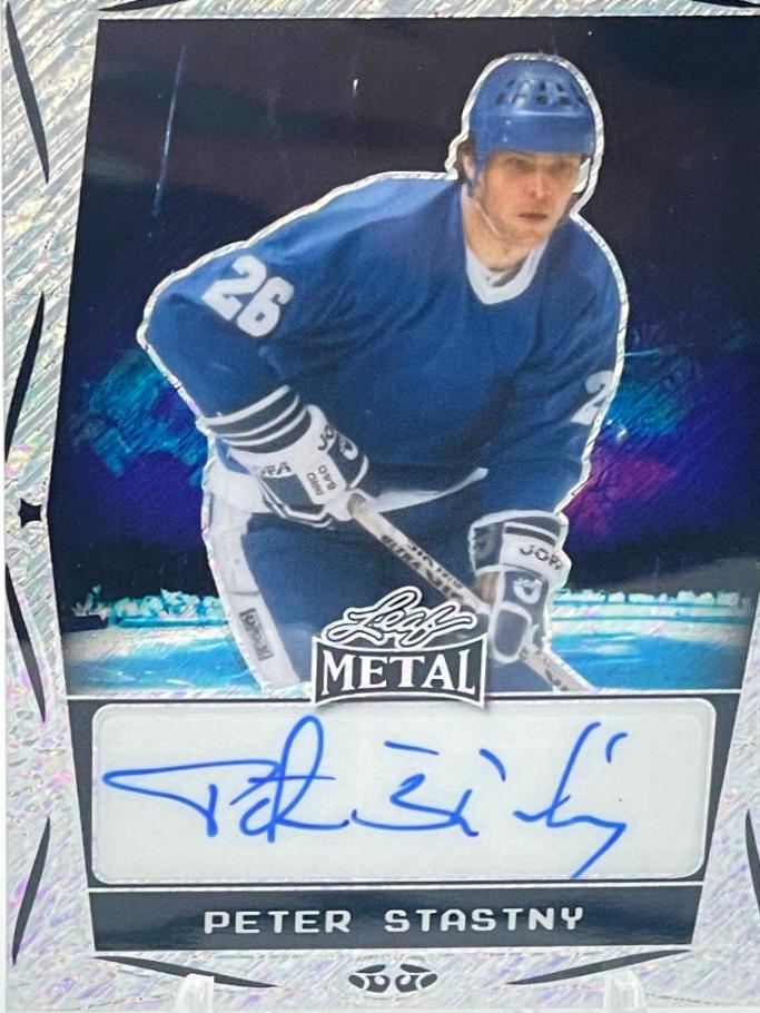Peter Stastny [Silver Crystal] #BA-PS1