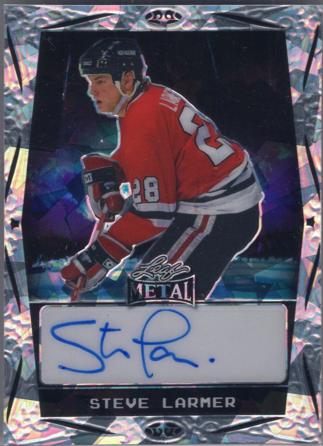 Steve Larmer [Silver Crystal] #BA-SL1