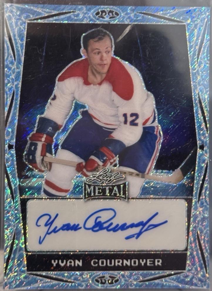 Yvan Cournoyer [Light Blue Crystal] #BA-YC1