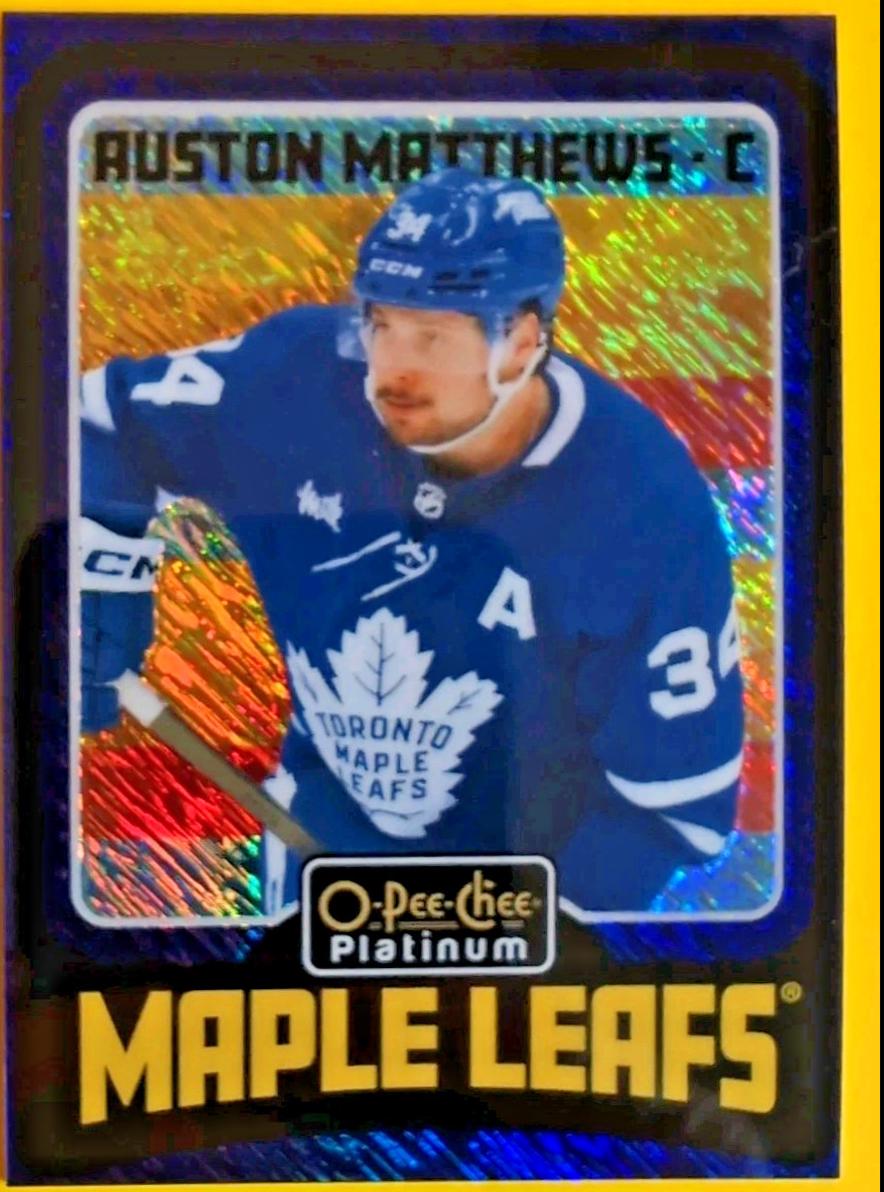 Auston Matthews [Blue Luster] #R2