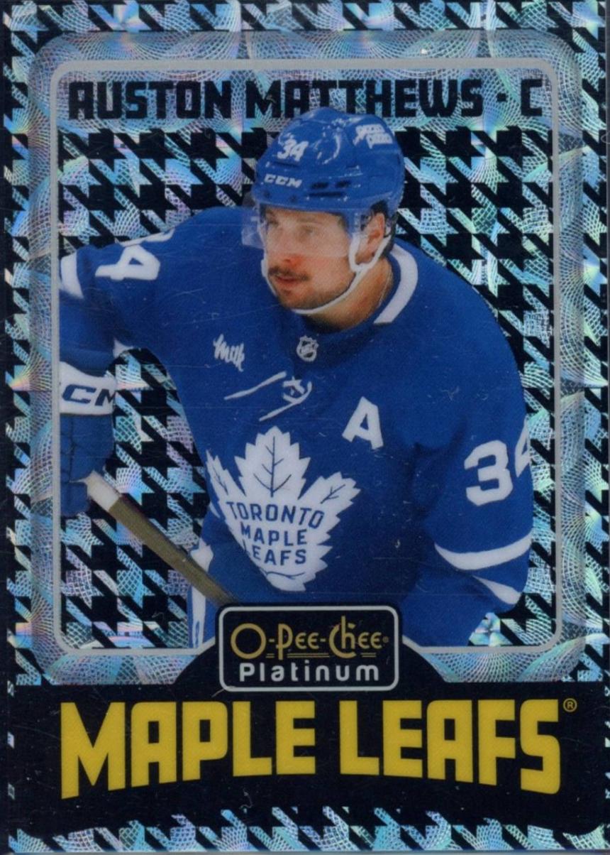 Auston Matthews [Houndstooth] #R2