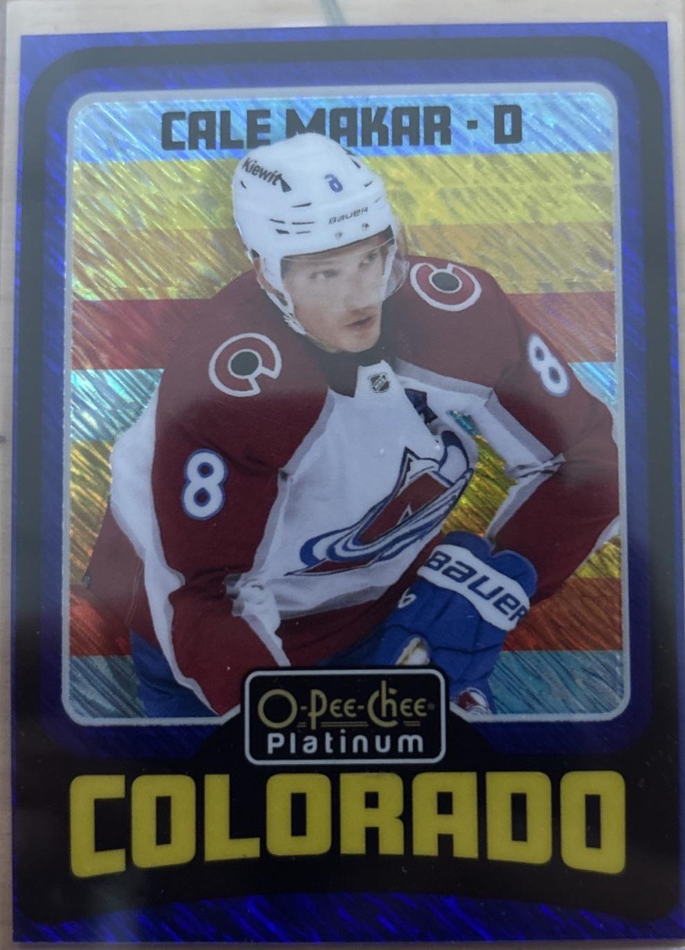 Cale Makar [Blue Luster] #R9