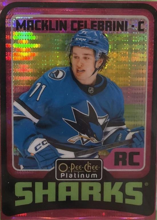 Macklin Celebrini [Pink Pulsar] #R91