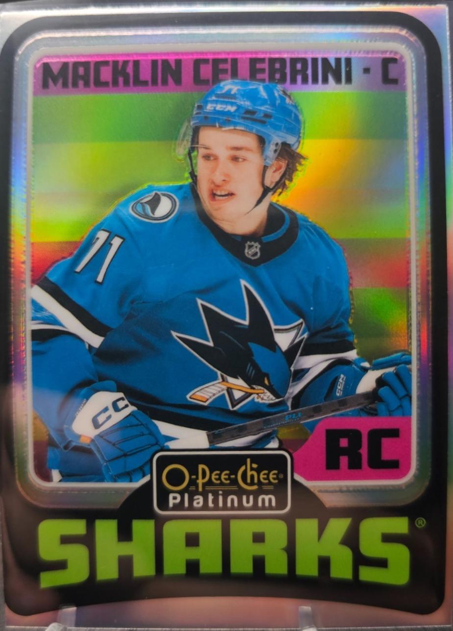 Macklin Celebrini [Rainbow] #R91