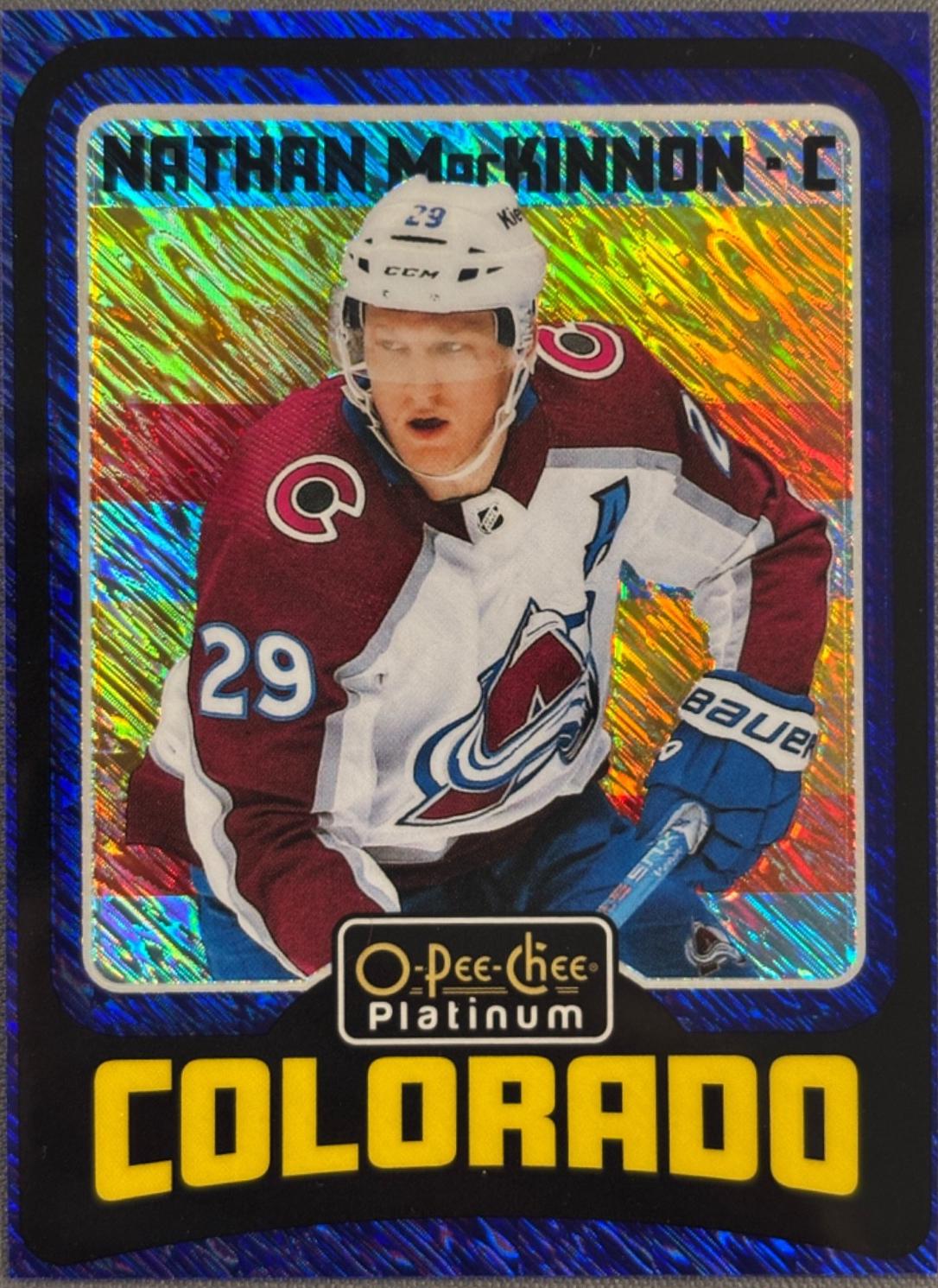 Nathan MacKinnon [Blue Luster] #R4