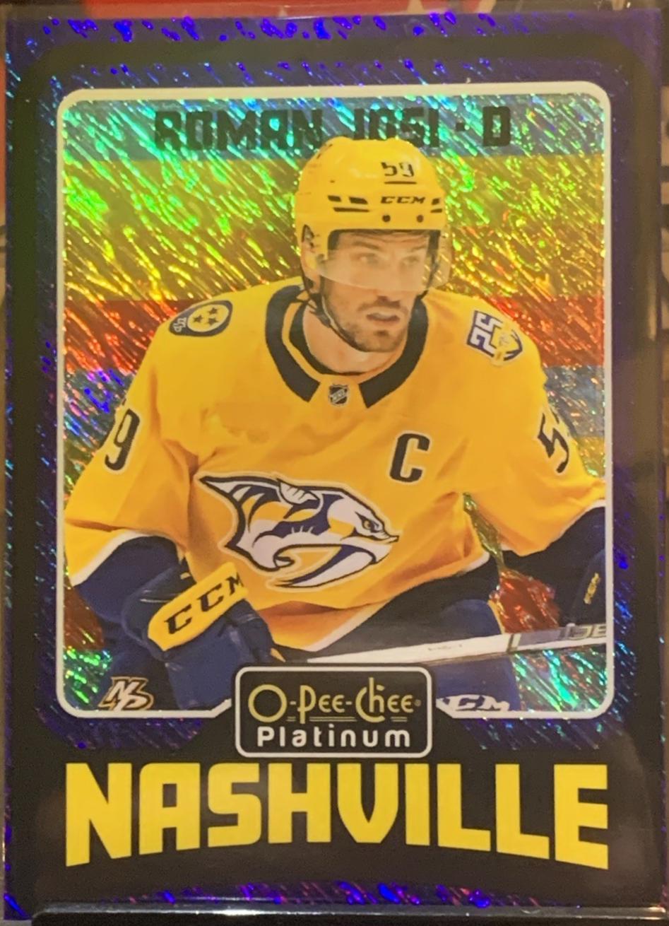Roman Josi [Blue Luster] #R48