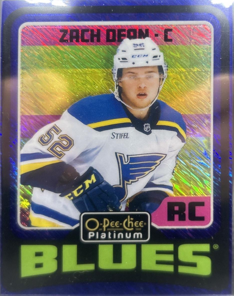 Zach Dean [Blue Luster] #R78