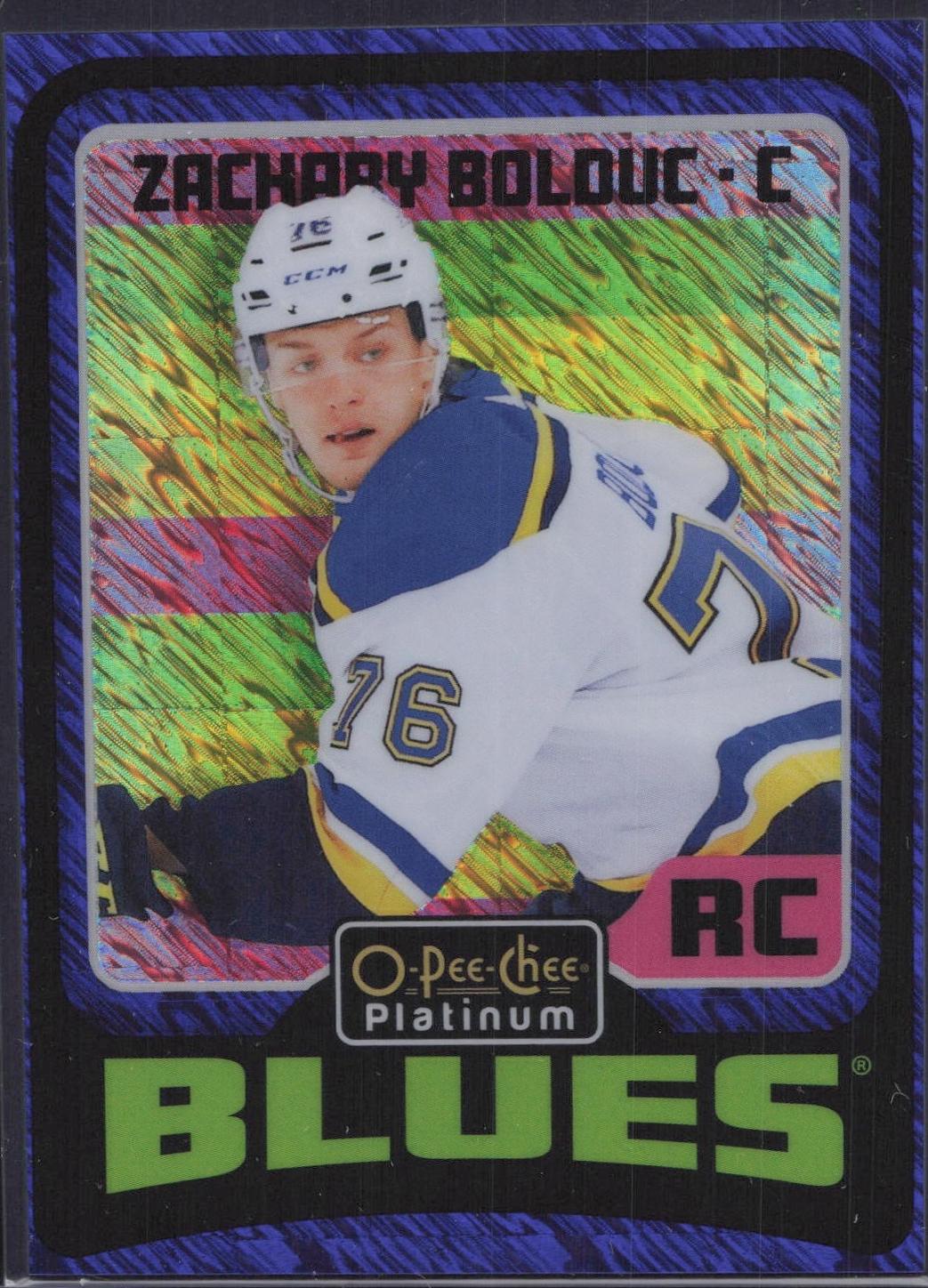 Zachary Bolduc [Blue Luster] #R74