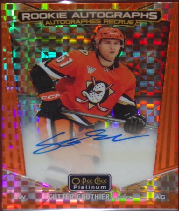 Cutter Gauthier [Orange Checkers] #R-GA