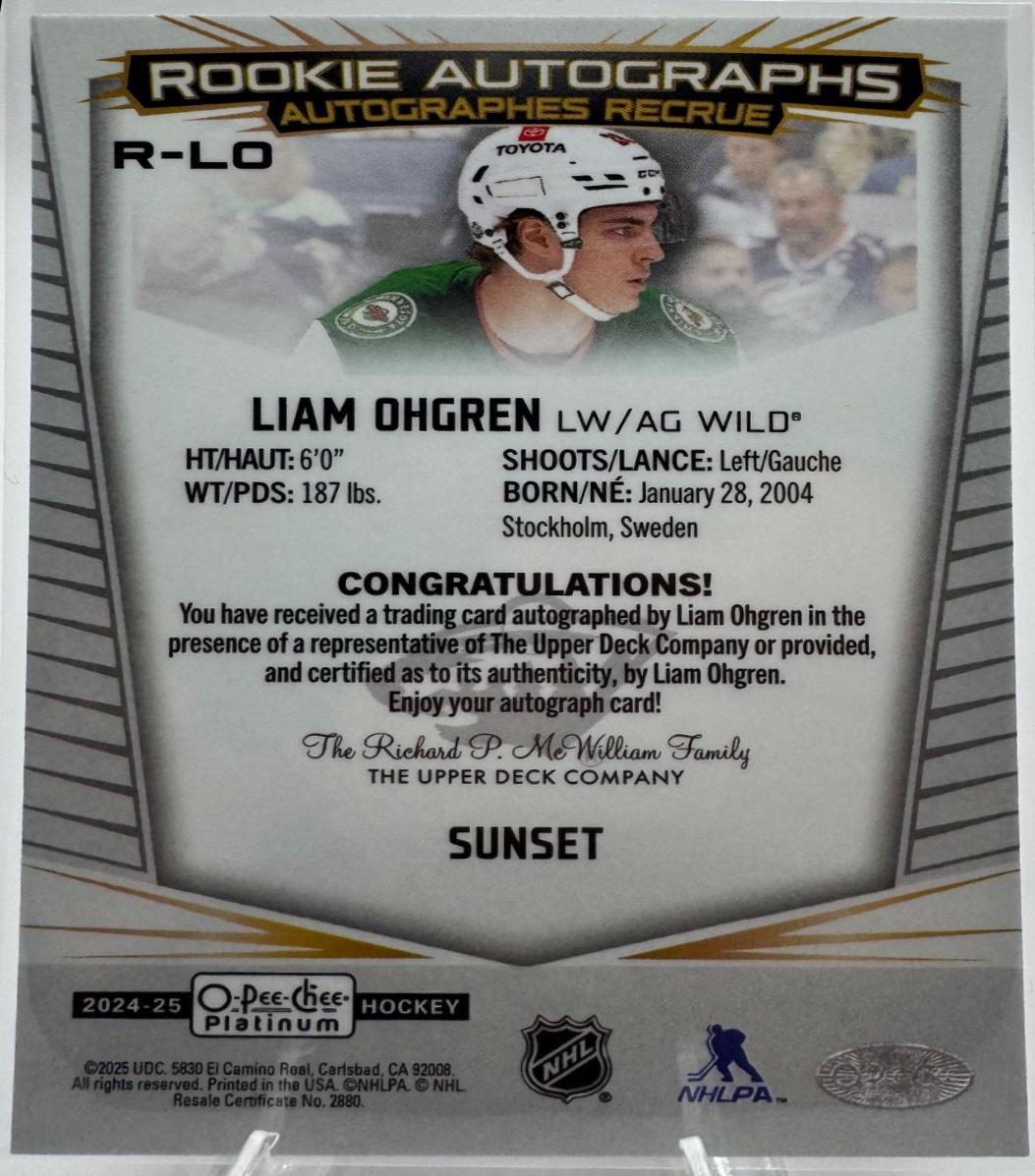 Liam Ohgren [Sunset] #R-LO