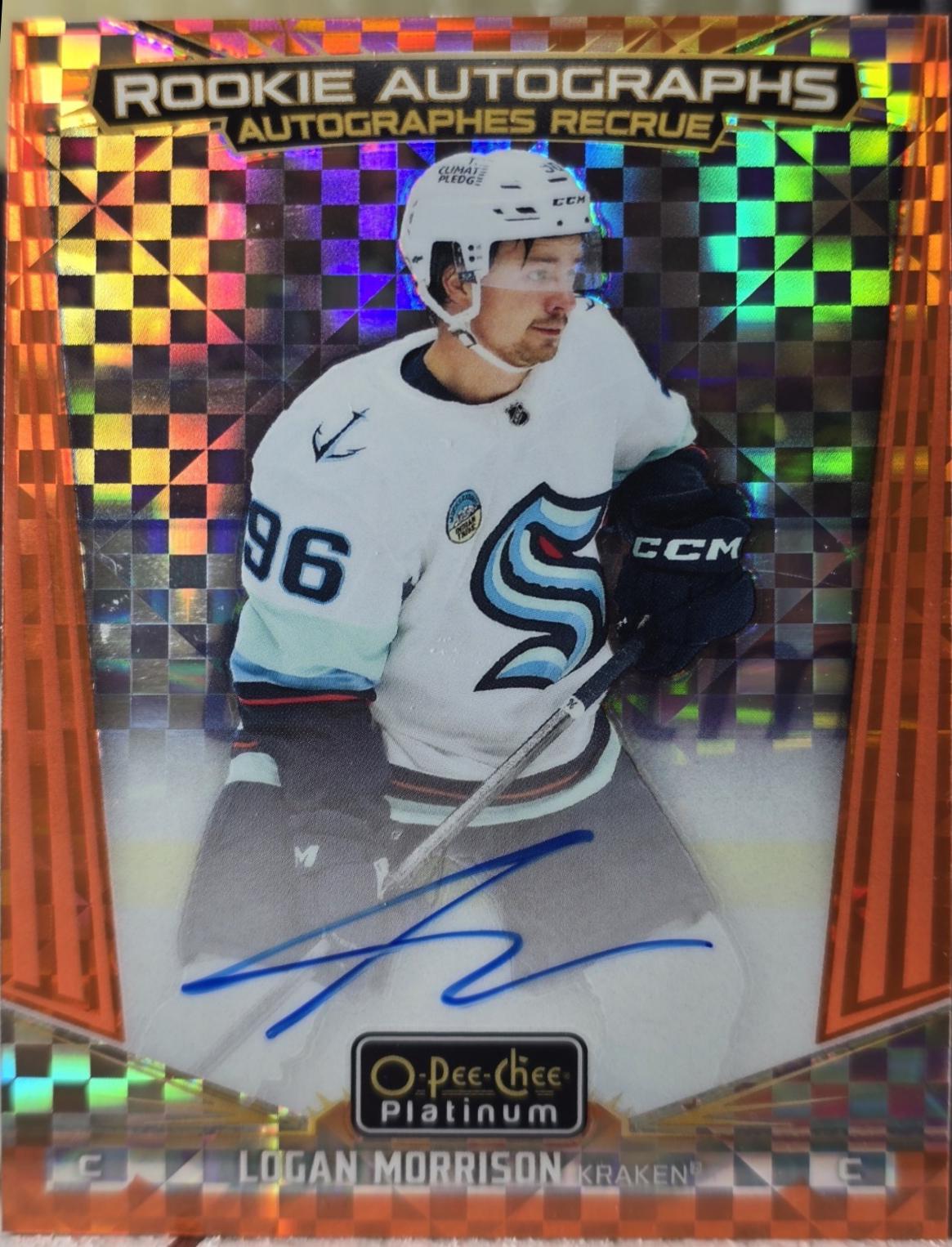 Logan Morrison [Orange Checkers] #R-LM