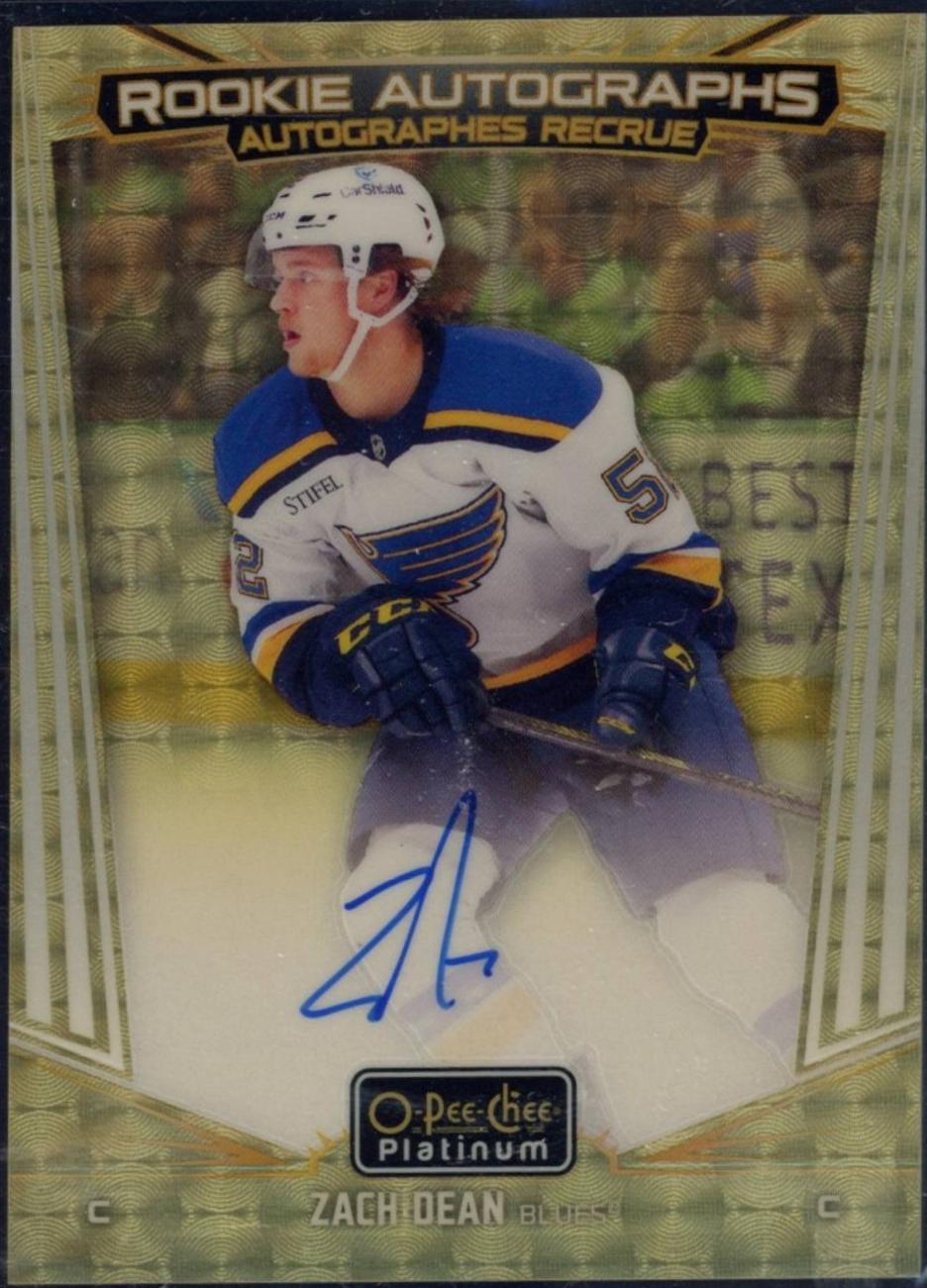 Zach Dean [Golden Treasures] #R-ZD