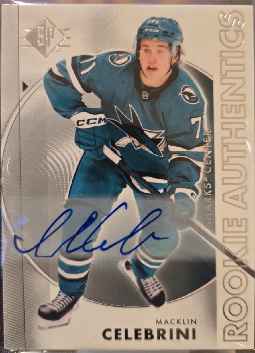 Macklin Celebrini [Rookie Authentics Signature] #135