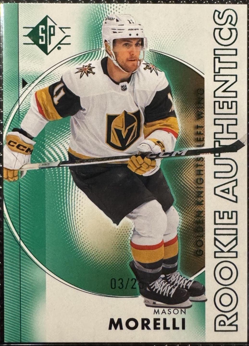 Mason Morelli [Green Rookie Authentic] #114