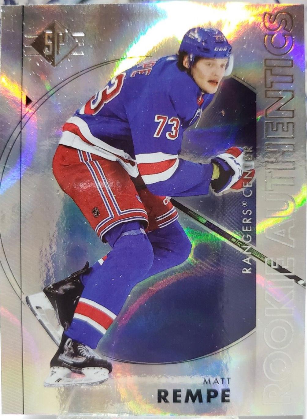 Matt Rempe [Patterned Foilboard Rookie Authentic] #115