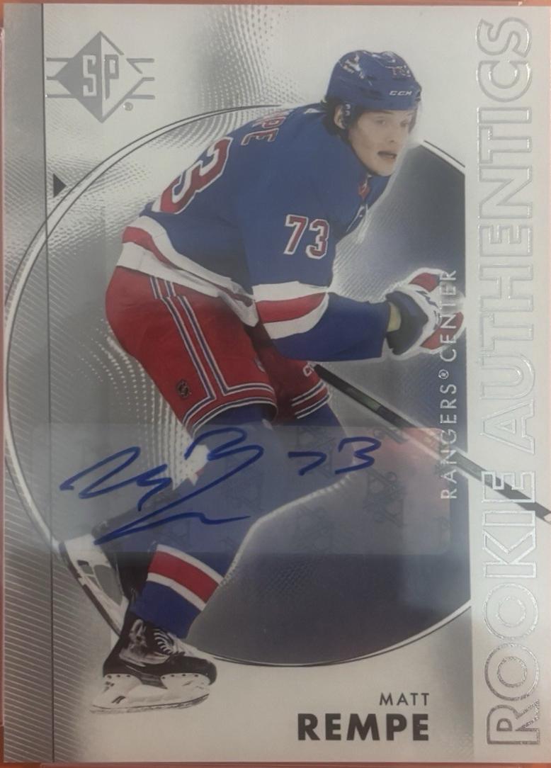 Matt Rempe [Rookie Authentics Signature] #115