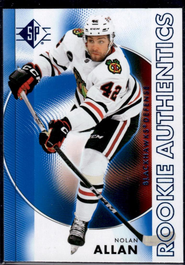 Nolan Allan [Blue Rookie Authentic] #140