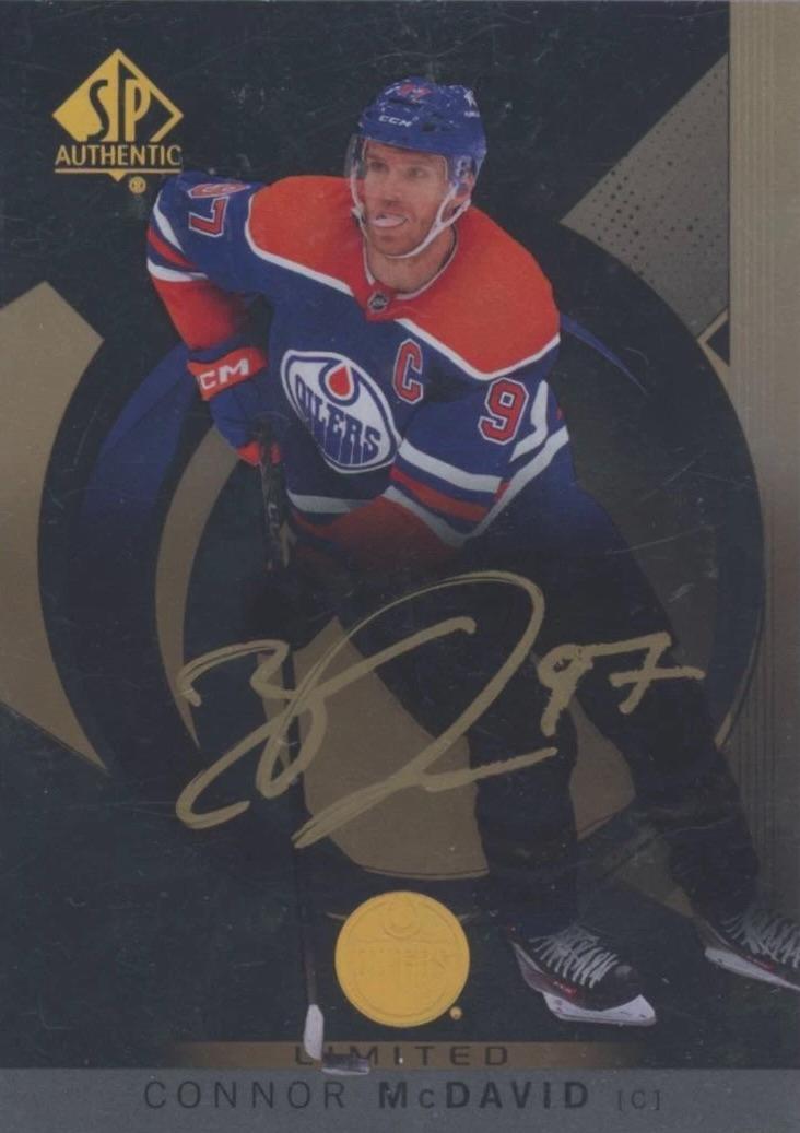 Connor McDavid [Black Autograph] #1