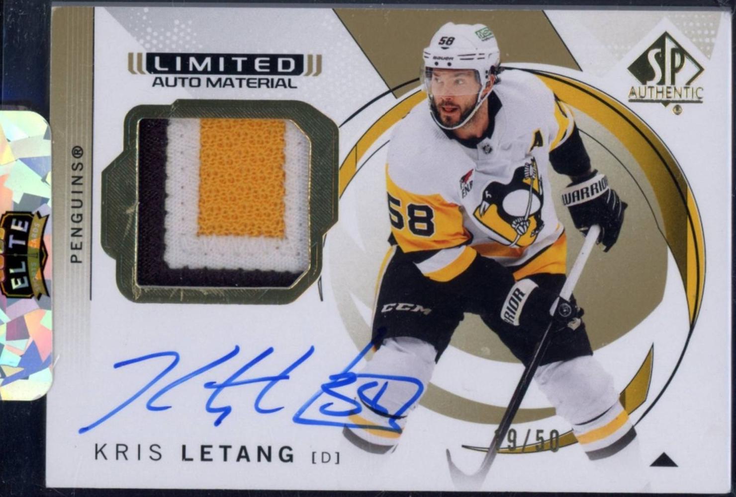 Kris Letang [Auto Material] #38