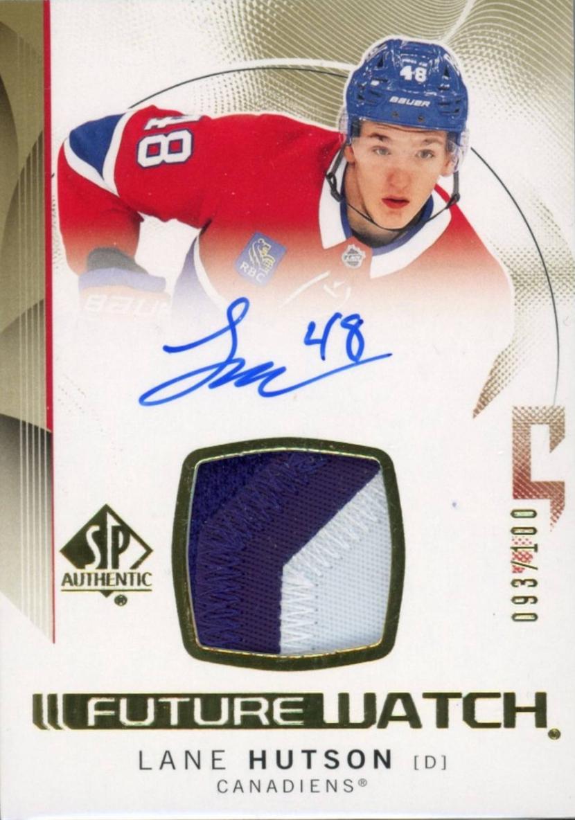 Lane Hutson [Autograph Patch] #139