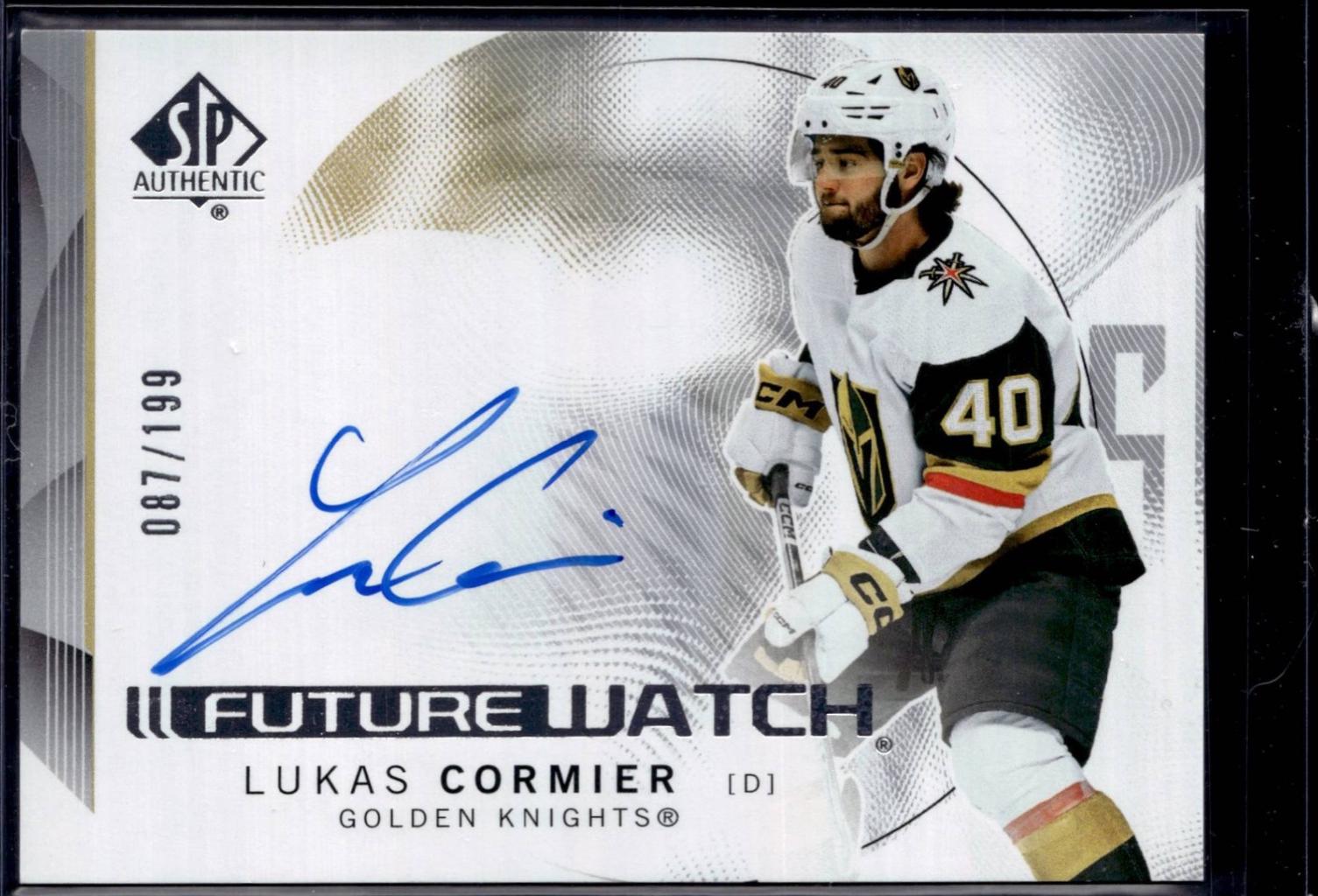 Lukas Cormier [Horizontal Autograph] #118