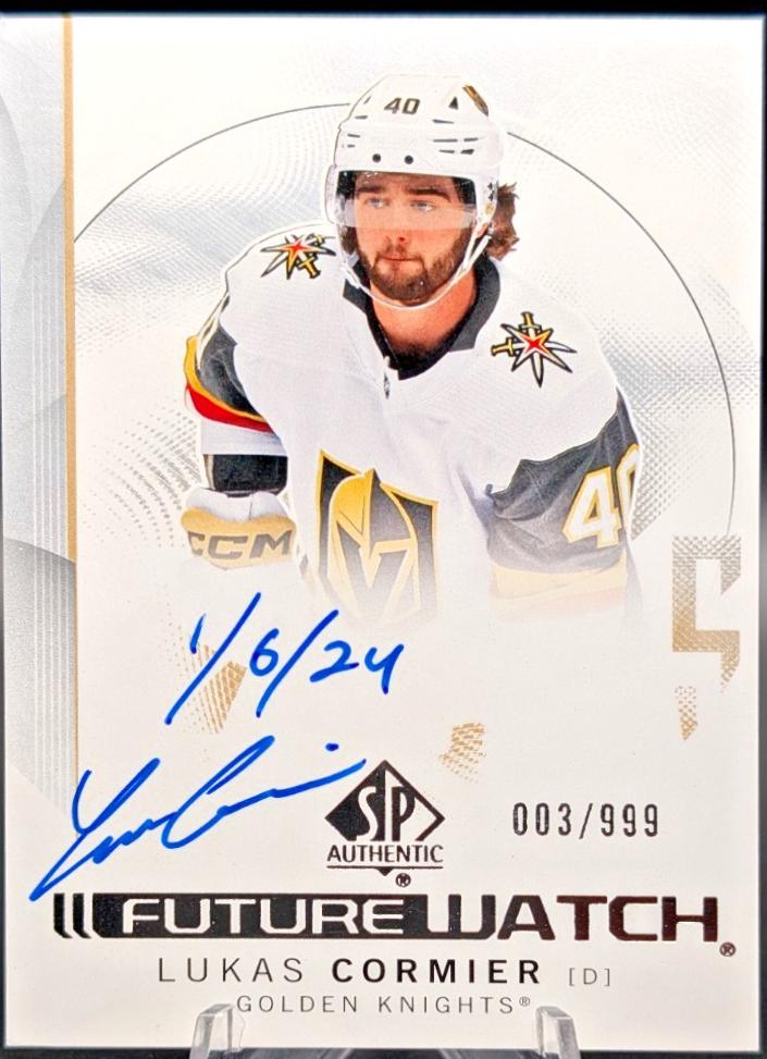 Lukas Cormier [Inscribed Autograph] #118