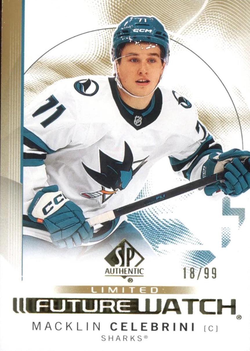 Macklin Celebrini [Gold] #184