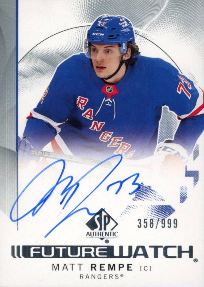 Matt Rempe [Autograph] #109